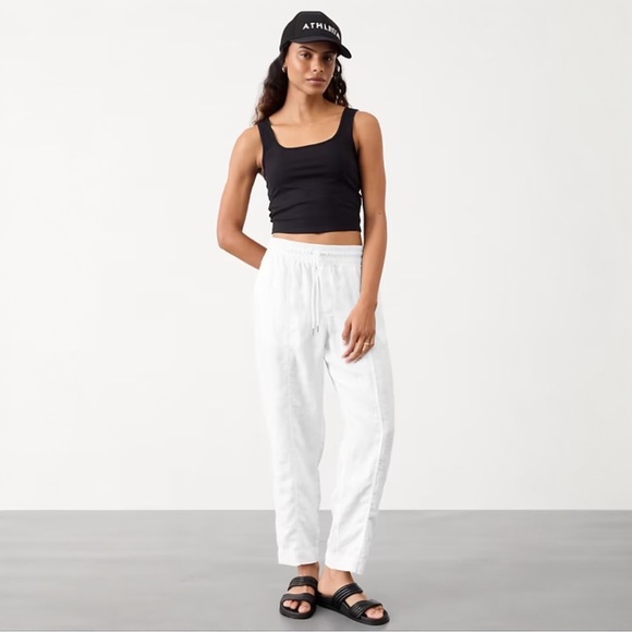 Athleta Pants - NWT Athleta Retreat Linen Ankle Pant